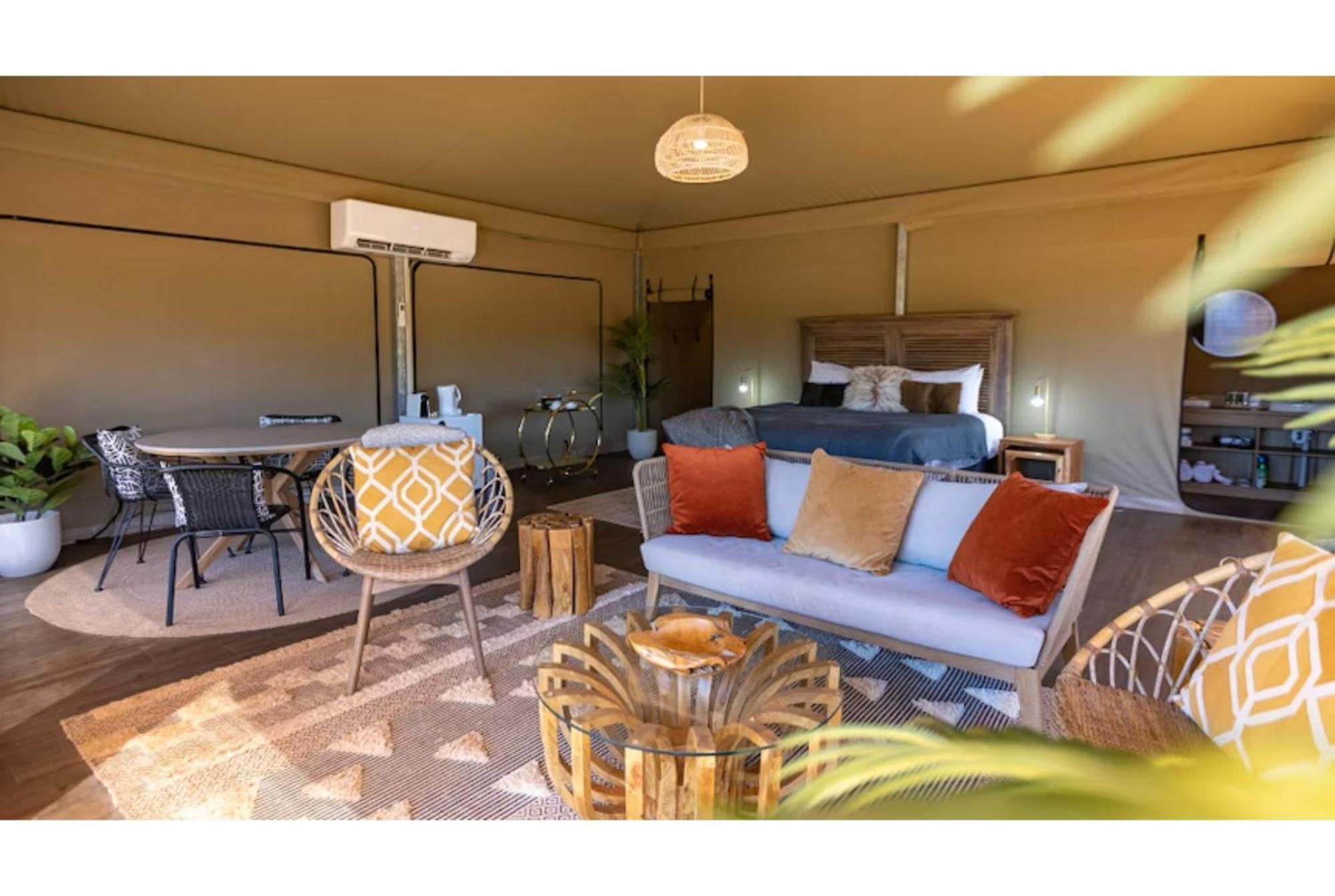 Glamping Tent Couple